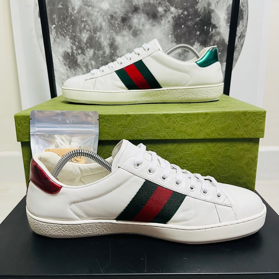 정품 9) 구찌 밴드 에이스 스니커즈 275~280 상품이미지2