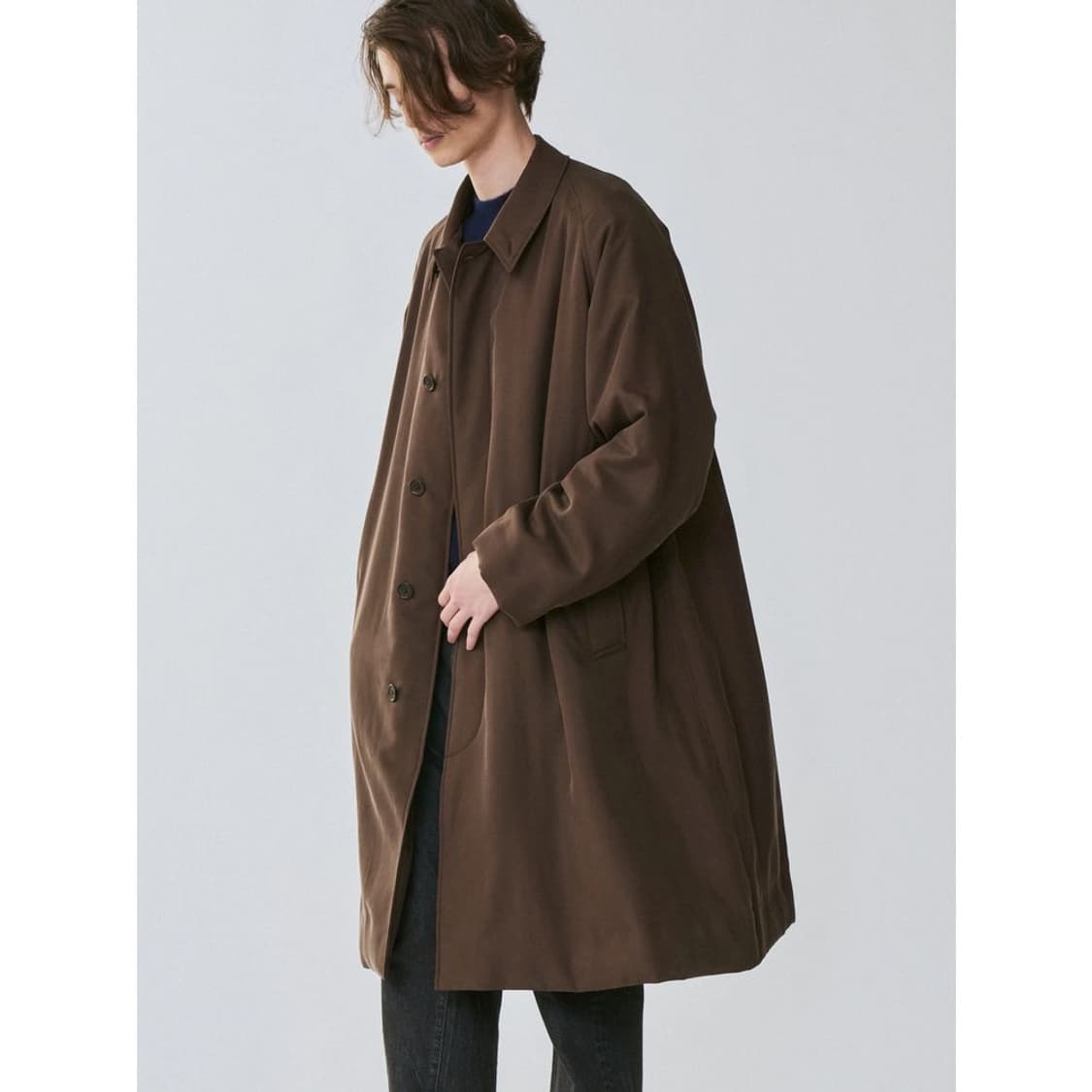 Kaptain Sunshine -실크 개버딘 코트 상품이미지10