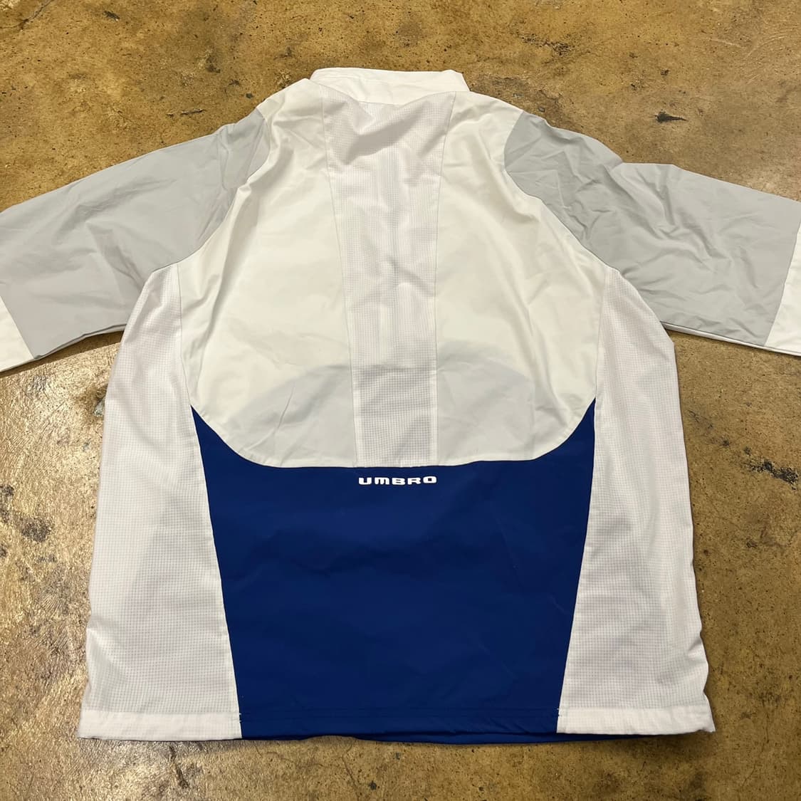 [정품/100] 엄브로 아노락 자켓 화이트블루 b15 상품이미지4