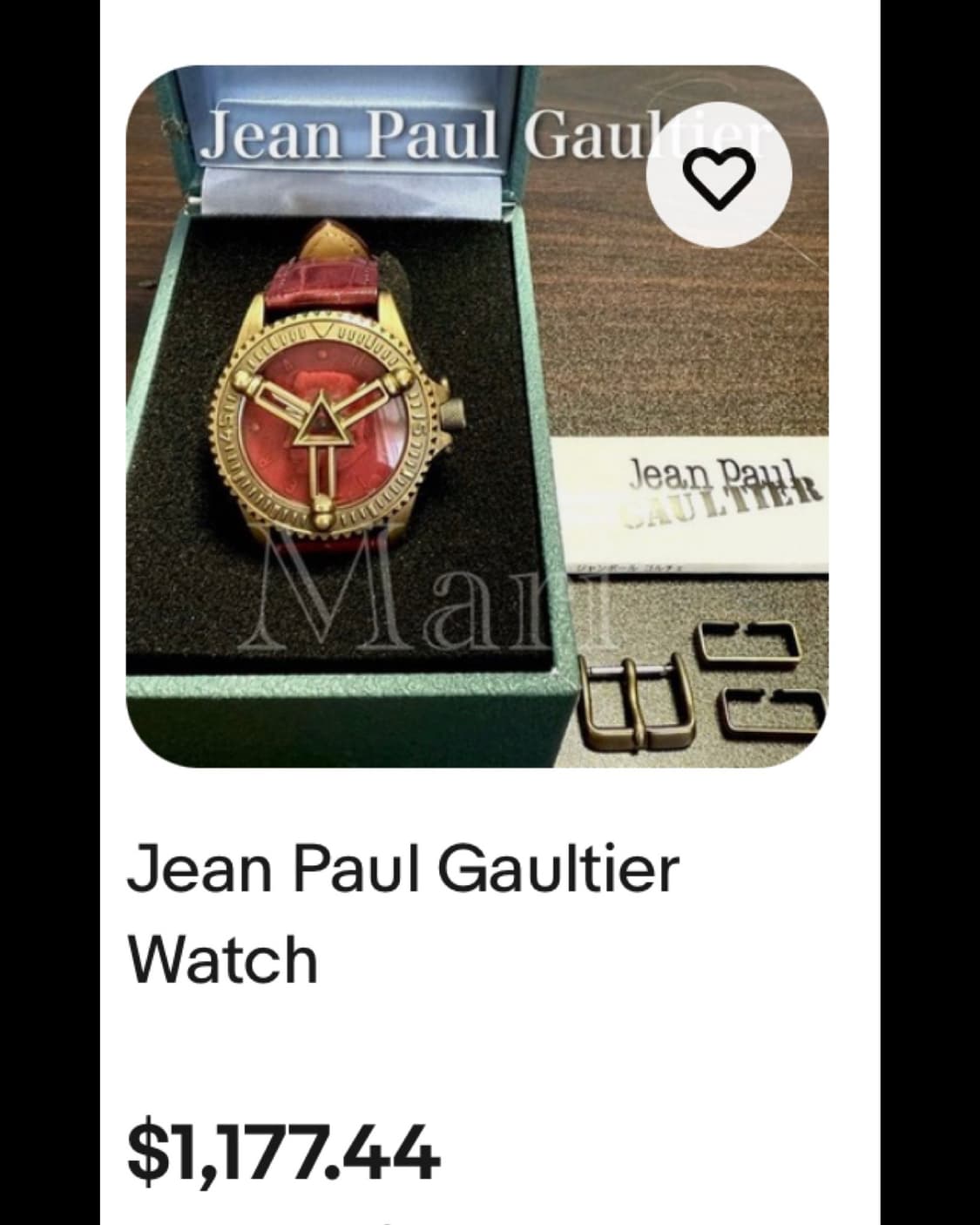 1990s Jean Paul Gaultier Sheild Watch 상품이미지2