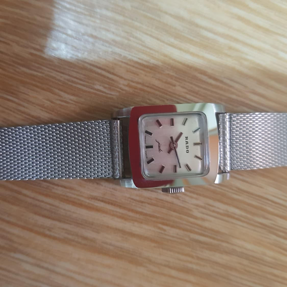 라도 미니사이즈 탱크 태엽 여성시계 팝니다 상품이미지2