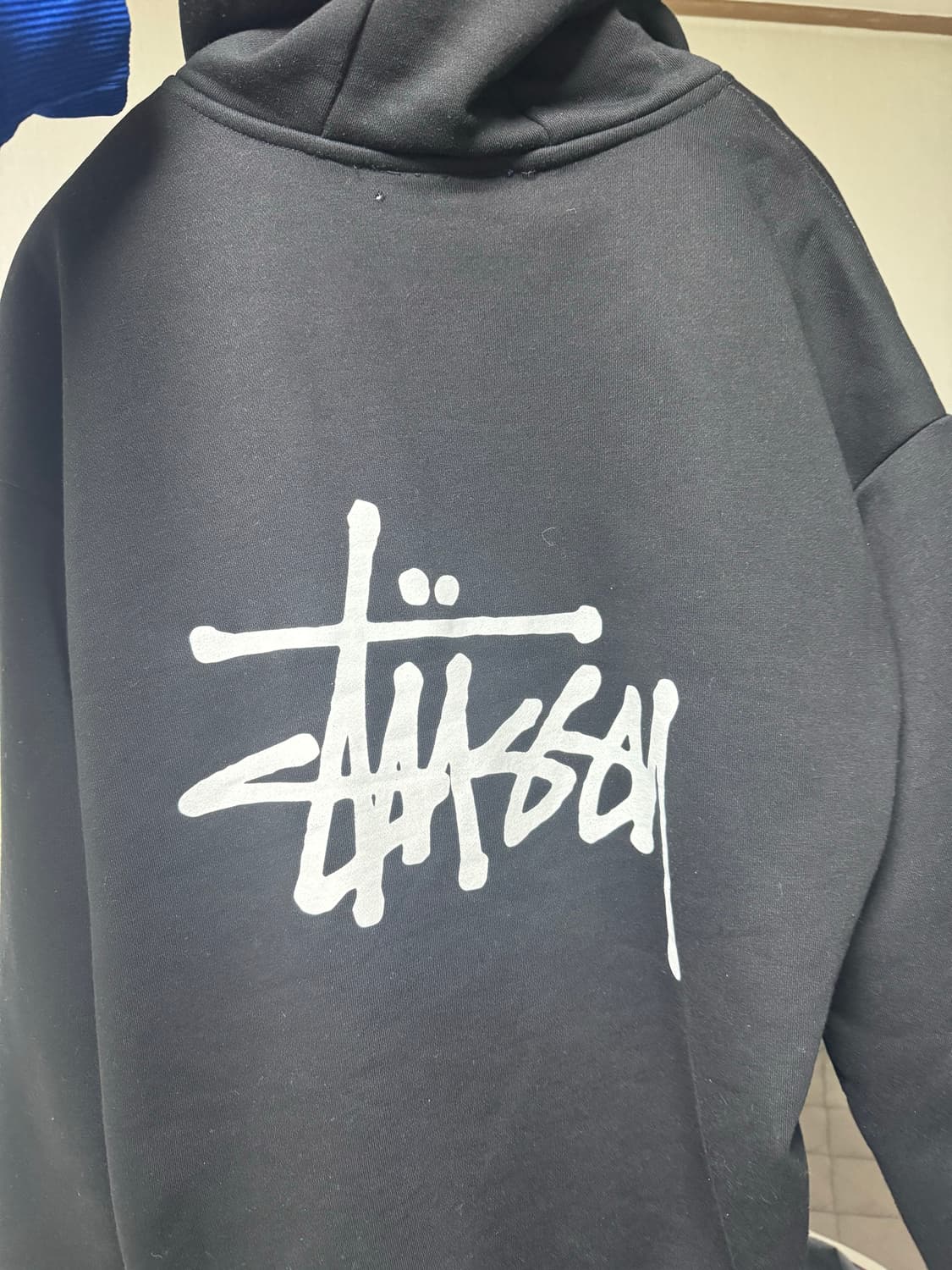 스투시 후드집업 블랙 L 상품이미지2