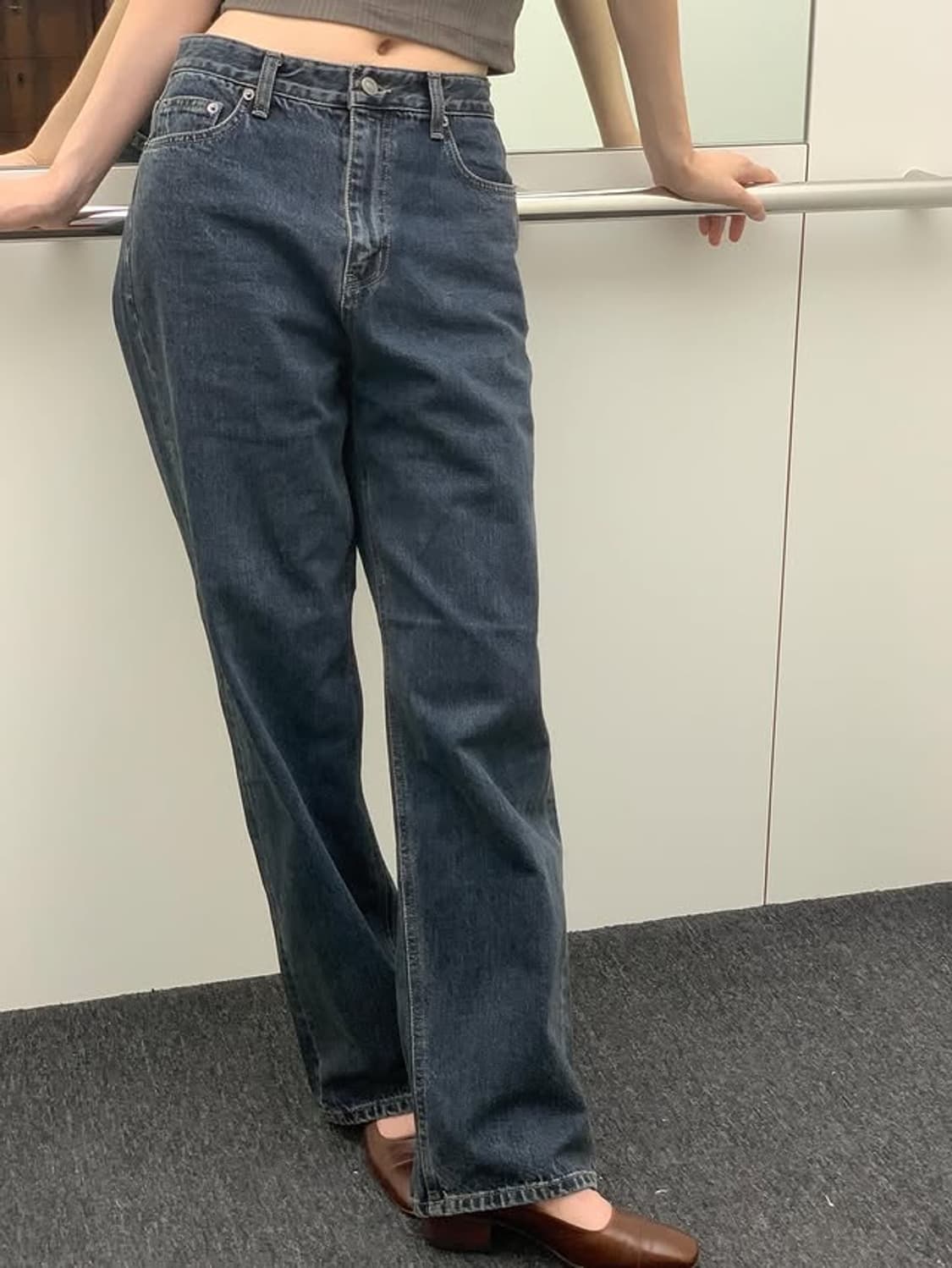 타낫 flow relax denim 플로우 릴렉스 데님 s 상품이미지2