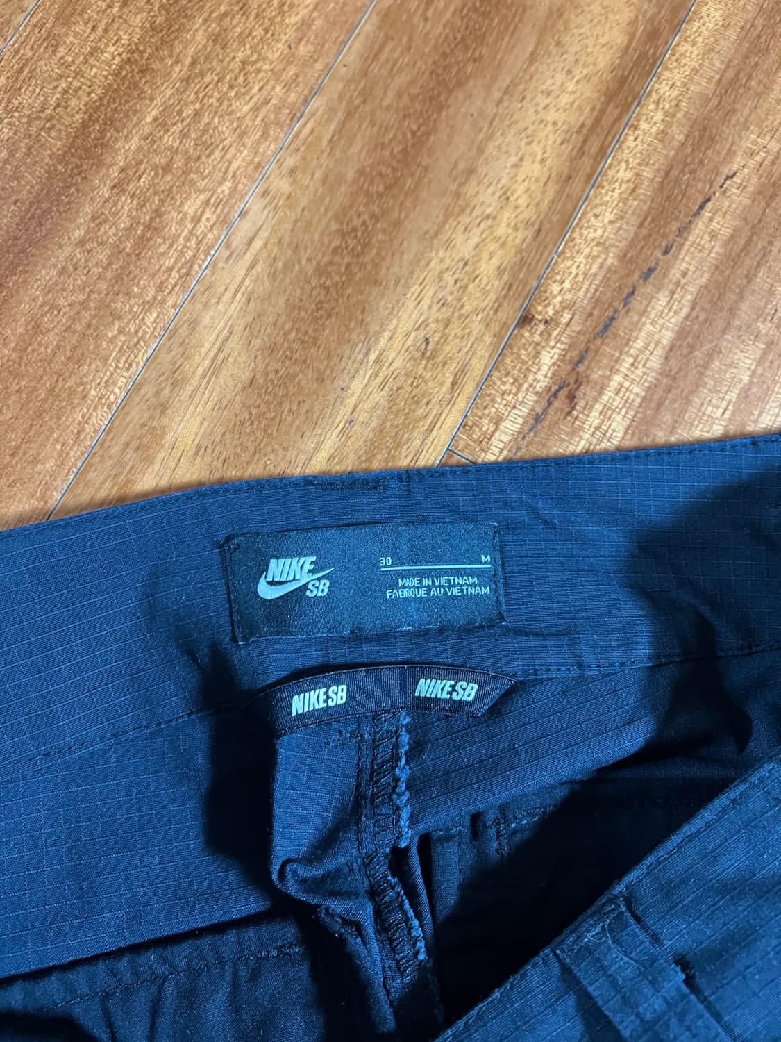 나이키SB 립스탑 카고 팬츠 (블랙, 올리브) 일괄판매 상품이미지5