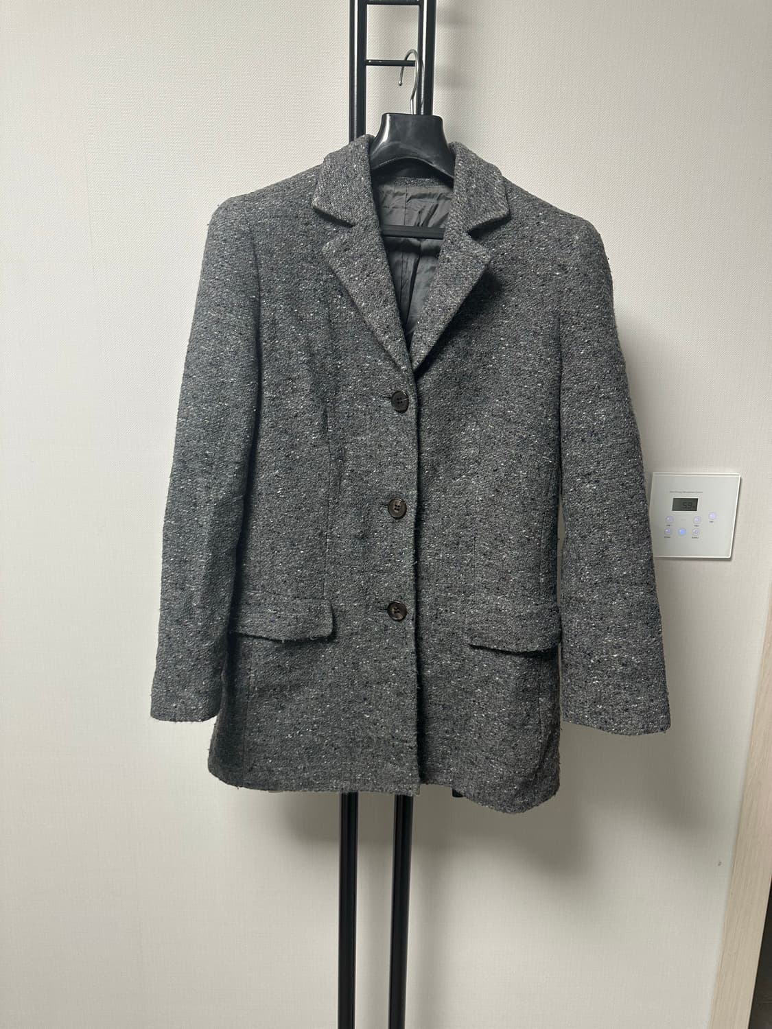 버버리  정품   모+캐시미어  자켓-38사이즈 상품이미지2