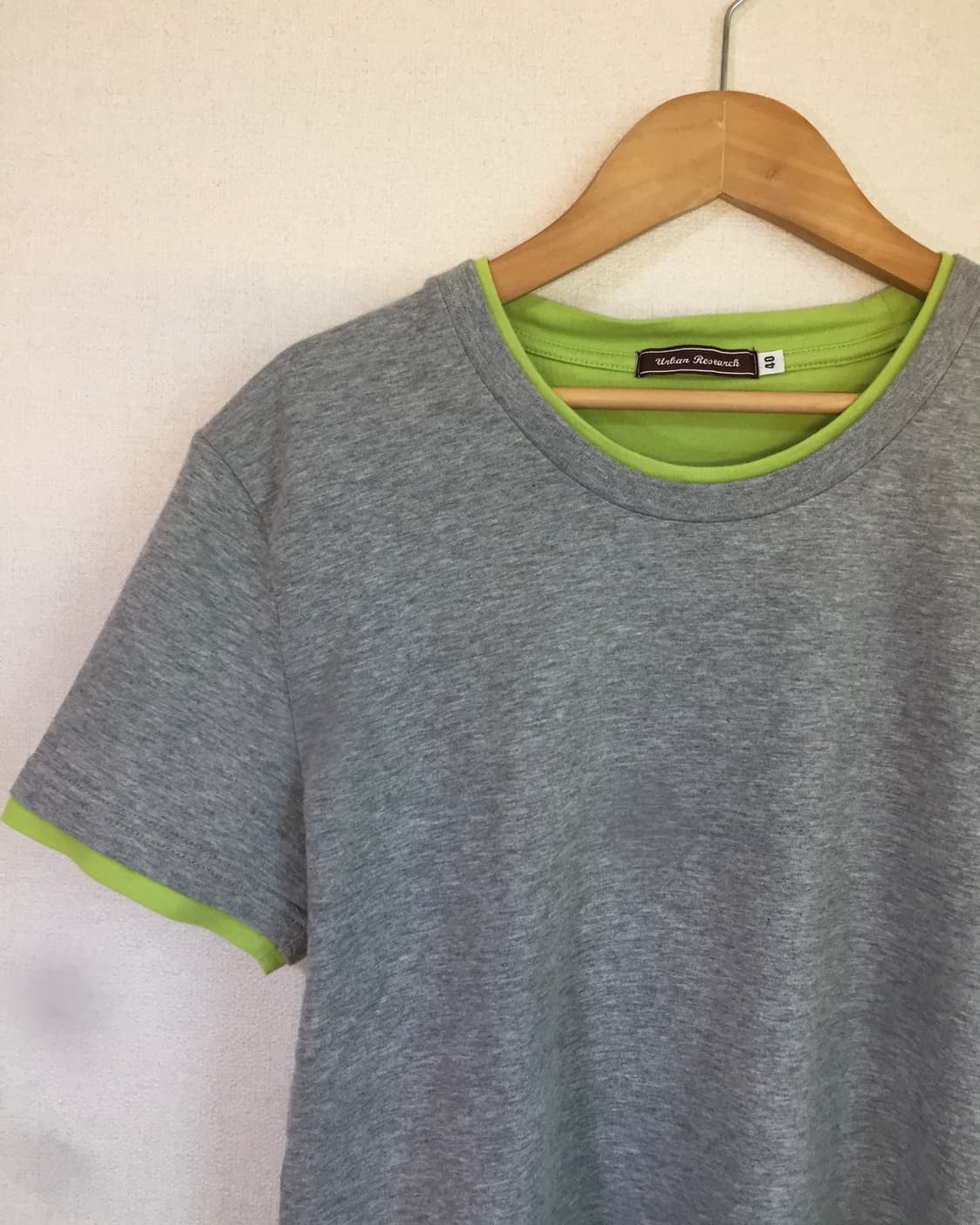 urban research layered style cotton tee 상품이미지5