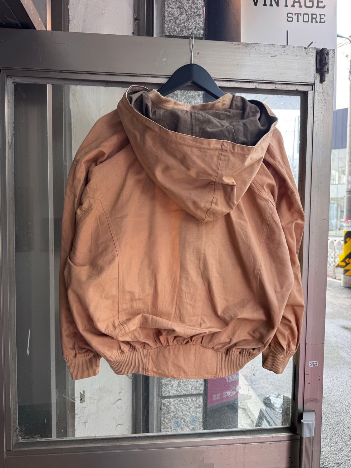 Donna Uno 지퍼디테일 후드 봄버자켓  상품이미지10