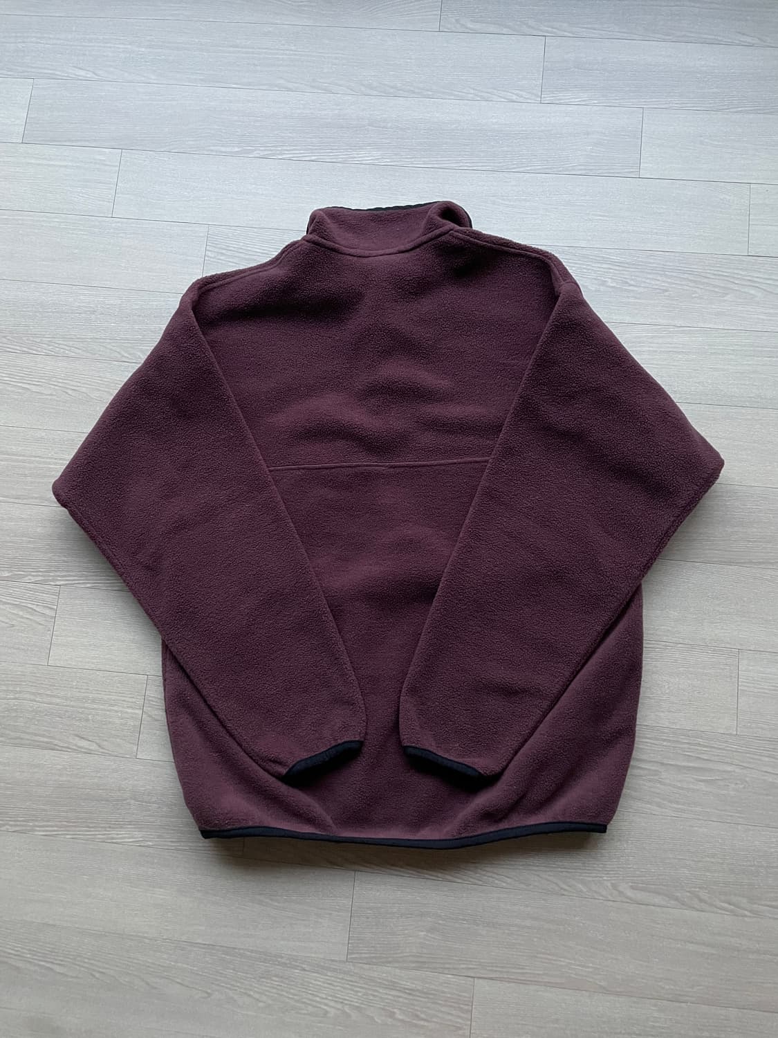 90s 파타고니아 신칠라 마룬 그레이 rare 상품이미지2