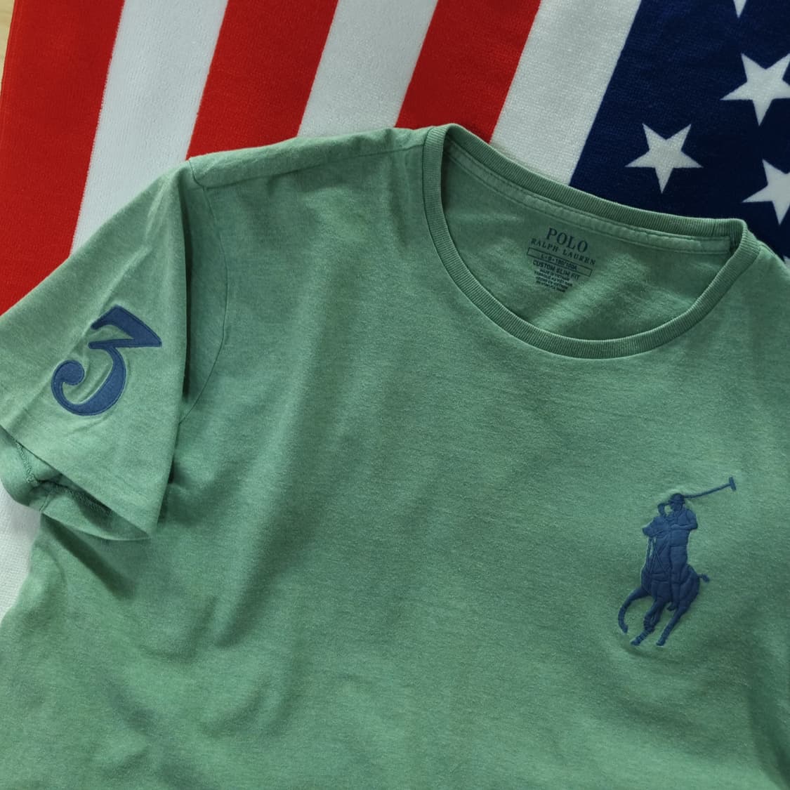 폴로 랄프로렌 빅포니 라운드 반팔 치프키프 상품이미지2
