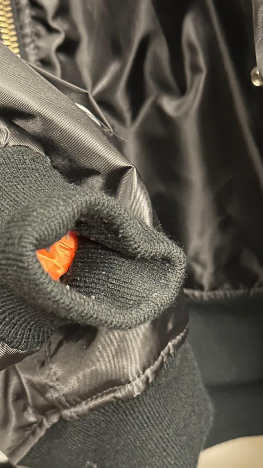 로스코 Rothco MA-1 빅사이즈 항공점퍼 블랙 2XL 상품이미지2