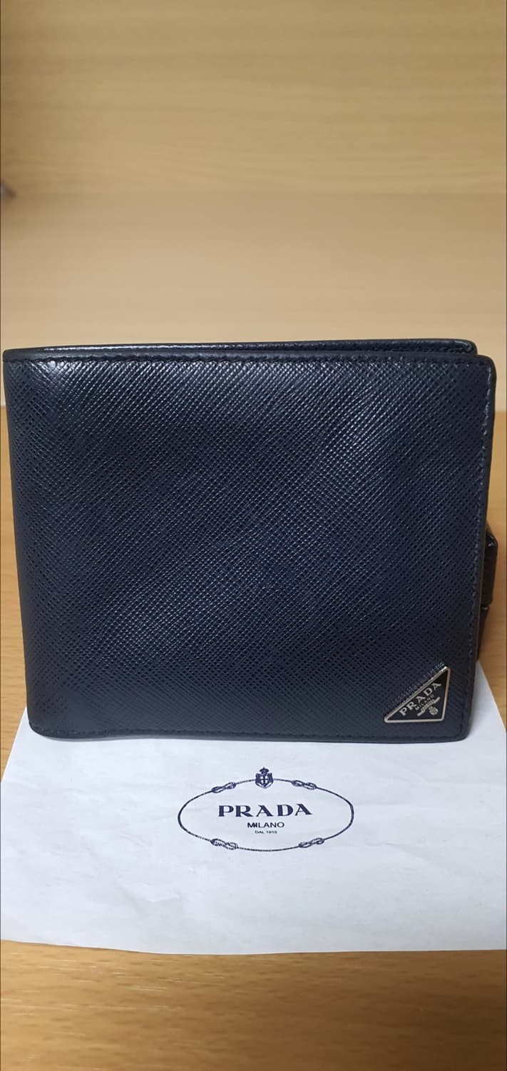 프라다 사피아노 삼각로고 반지갑/지갑 정품A급(감정O) 상품이미지2