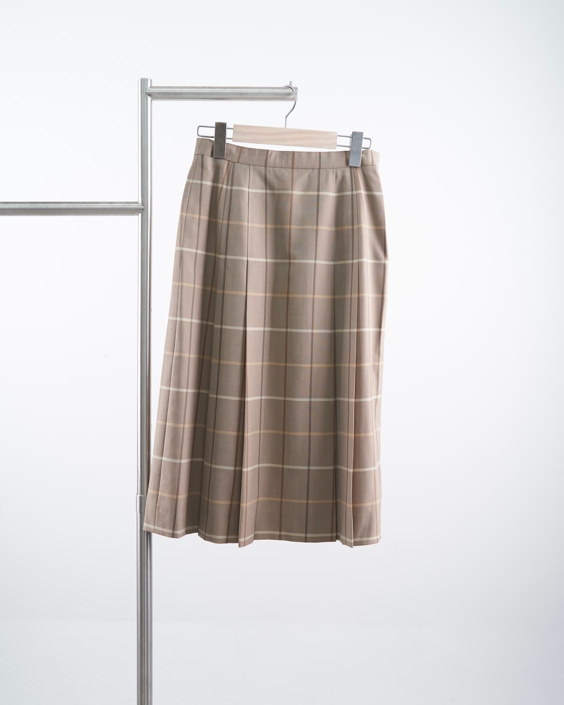 Burberry 노바체크 울 플리츠 스커트 상품이미지2