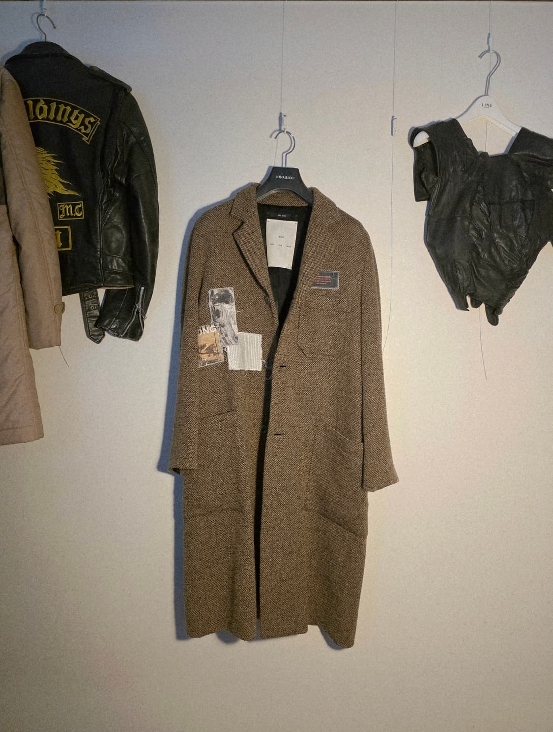 Song for the mute 23.2 tweed raglan coat 상품이미지6