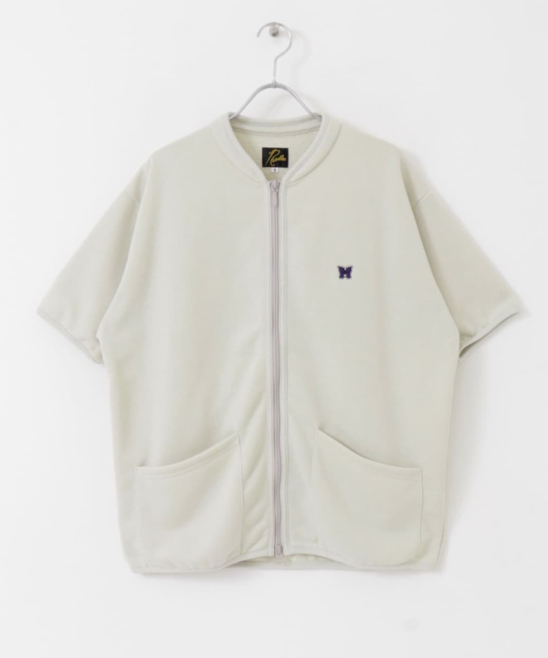 NEEDLES 니들스 S/S zipped Jacket (beige) 상품이미지1