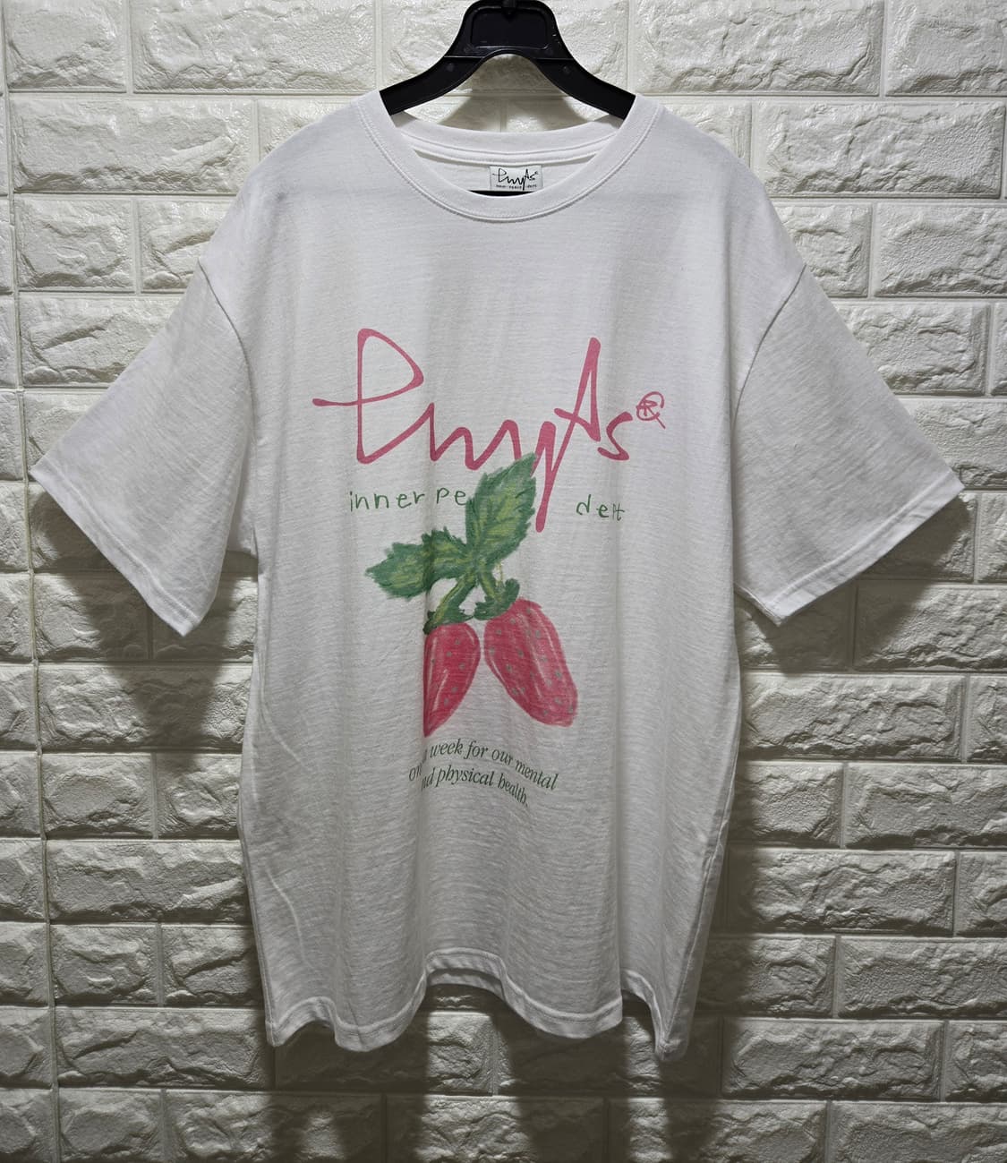 피지컬 디파트먼트 스트로베리 반팔티 M 상품이미지1