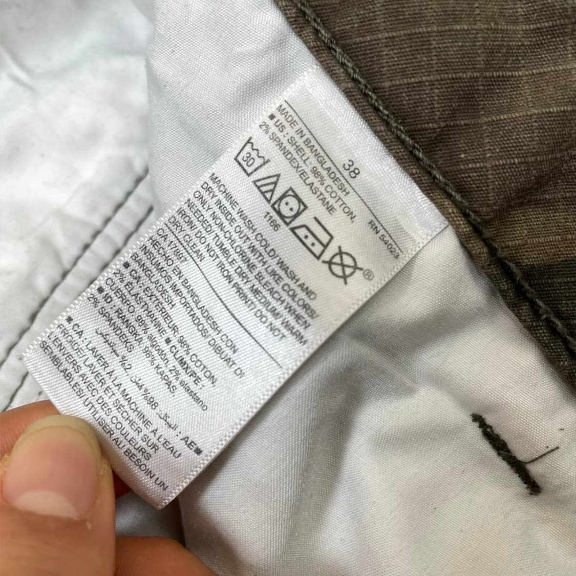 올드네이비 Old navy 카모플라주 카고 하프팬츠 38 상품이미지4