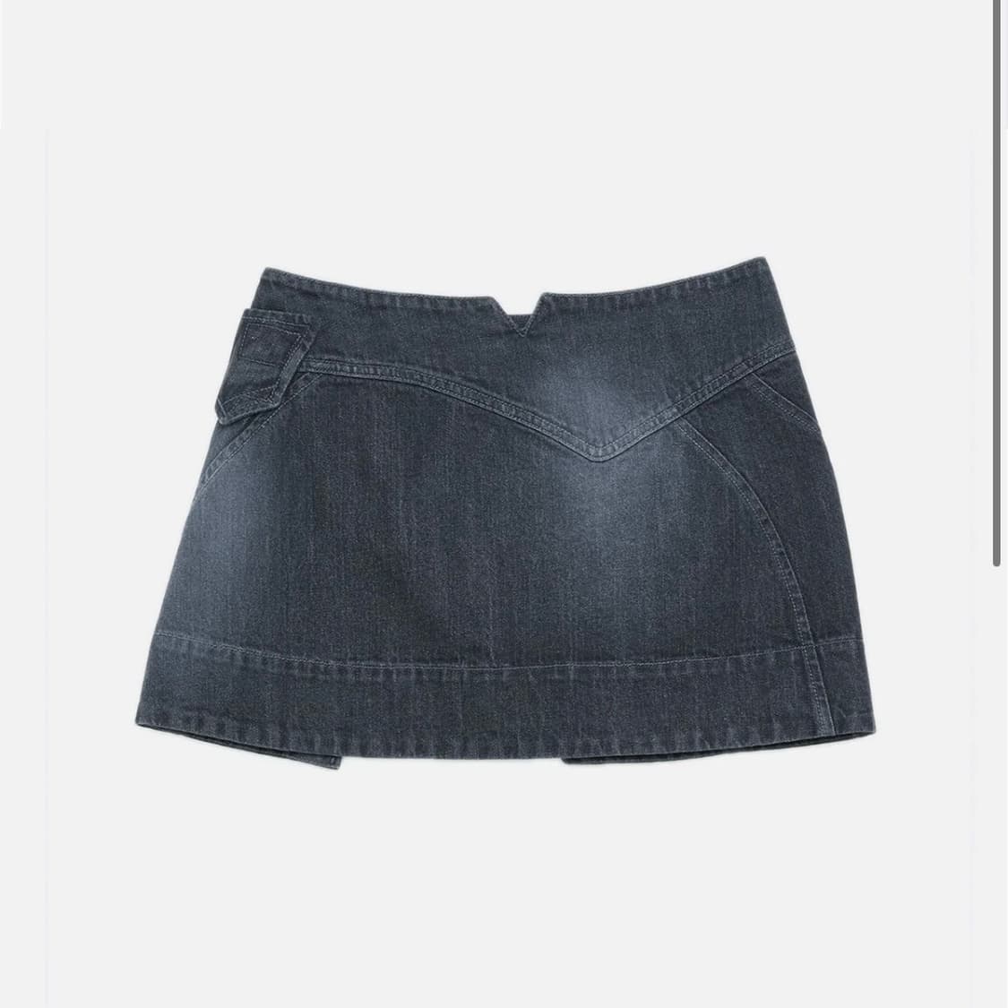 aesynctx wrap skirt charcoal 상품이미지2