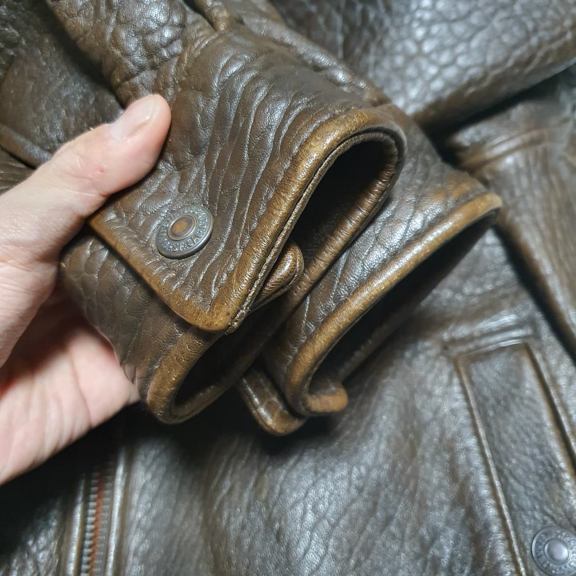 [100] 리바이스 빈티지 가죽 자켓 (양가죽) 상품이미지5