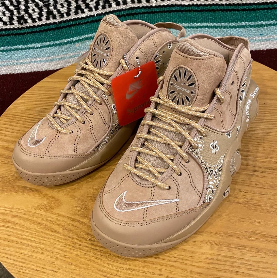 새상품 슈프림 나이키 에어줌 플라이트 95 페이즐반다나 상품이미지3