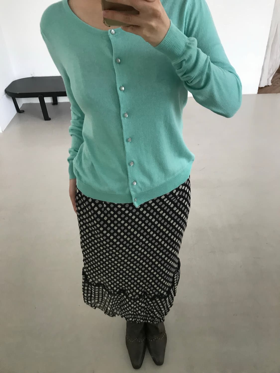 vintage mint cardigan 상품이미지8
