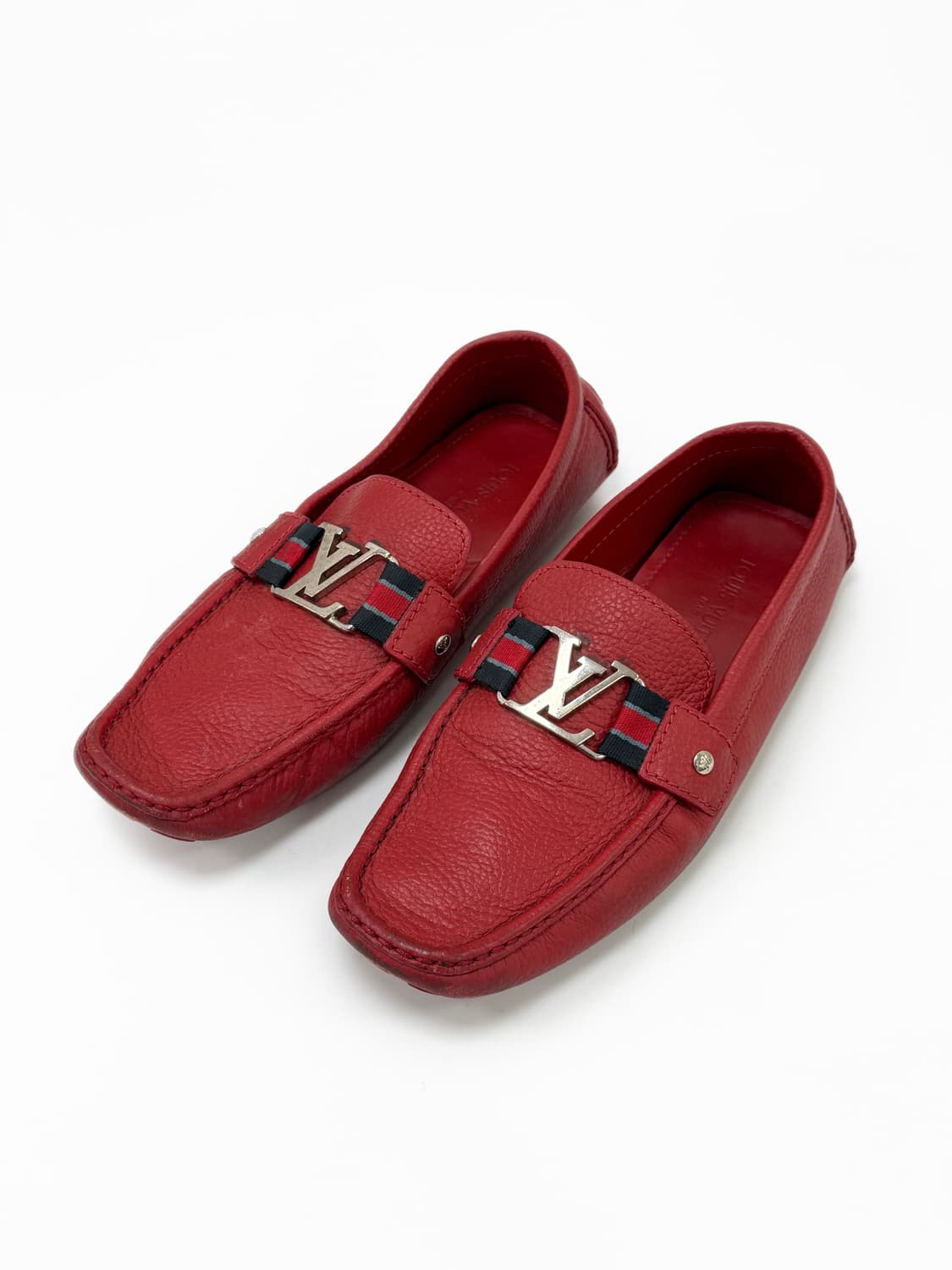 루이비통 페블 레더 드라이빙 슈즈 상품이미지3