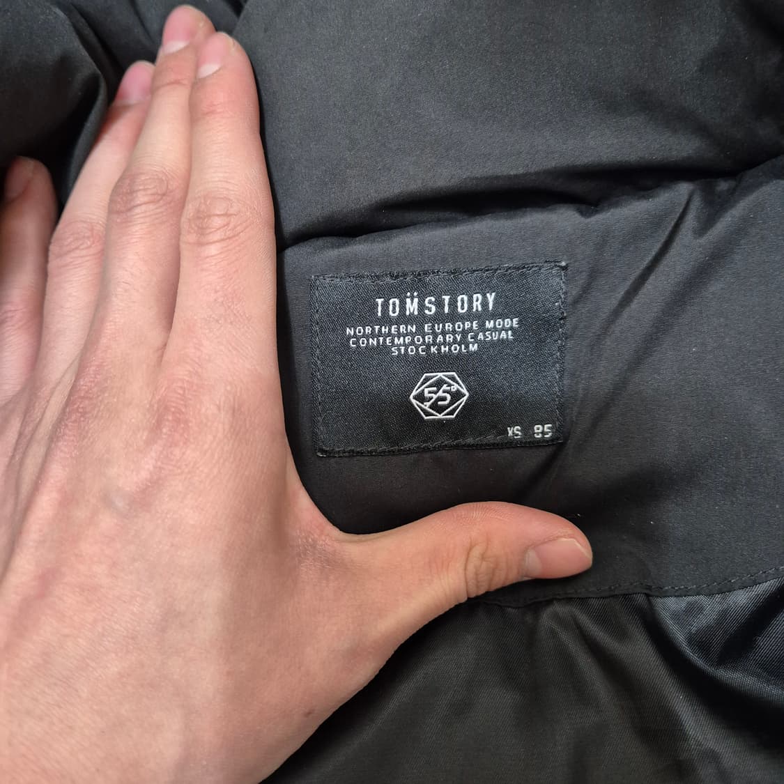 TOM STORY 톰스토리 여성 덕다운 퍼후드 롱패딩 점퍼 XS(85) 상품이미지5