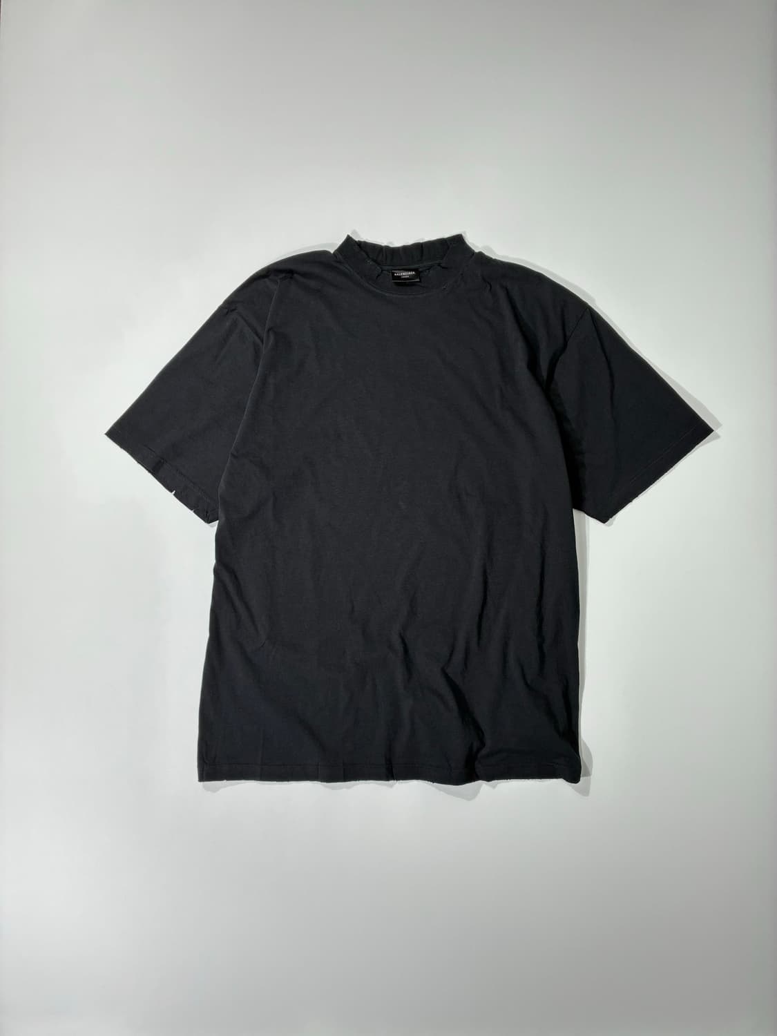 BALENCIAGA MEDIUM FIT T-SHIRT FADED BLAC 상품이미지1