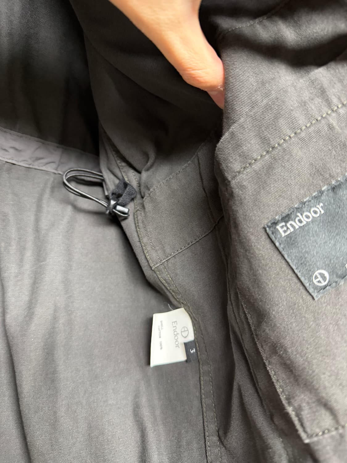 엔도어 스포츠 필드 자켓 다크그레이 3사이즈 상품이미지5