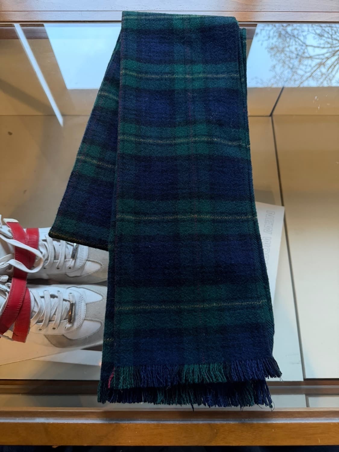 BUCOLIQUE 블랙와치 머플러 상품이미지5