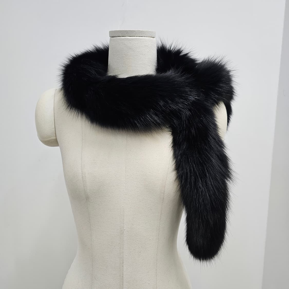 블랙 폭스퍼 머플러 상품이미지3