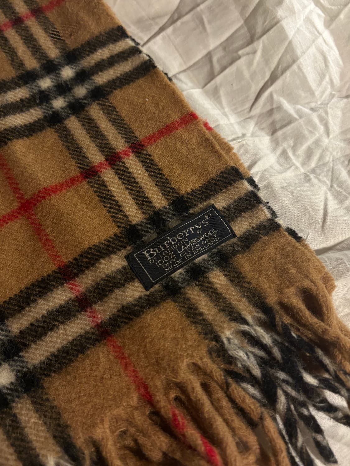 버버리 정품 램스울100 목도리 상품이미지1