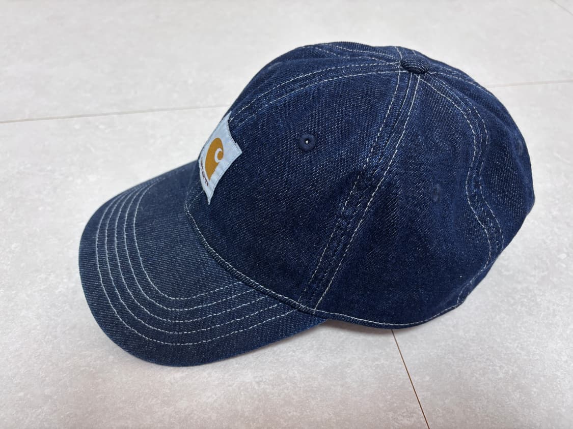 칼하트 edgar cap (blue rinsed) 상품이미지4