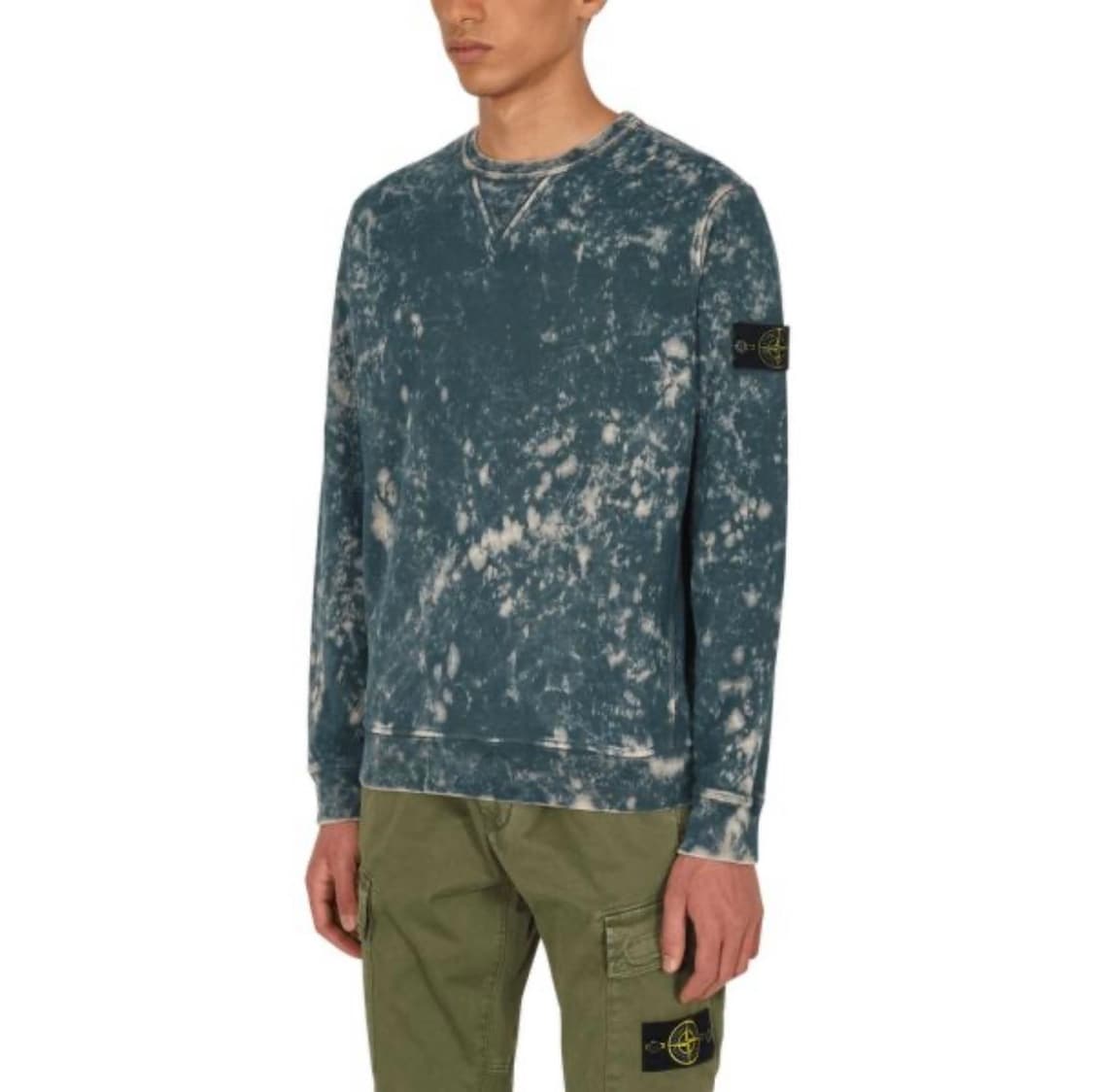 [XL] 스톤아일랜드 와펜 패치 블리치 맨투맨 상품이미지4