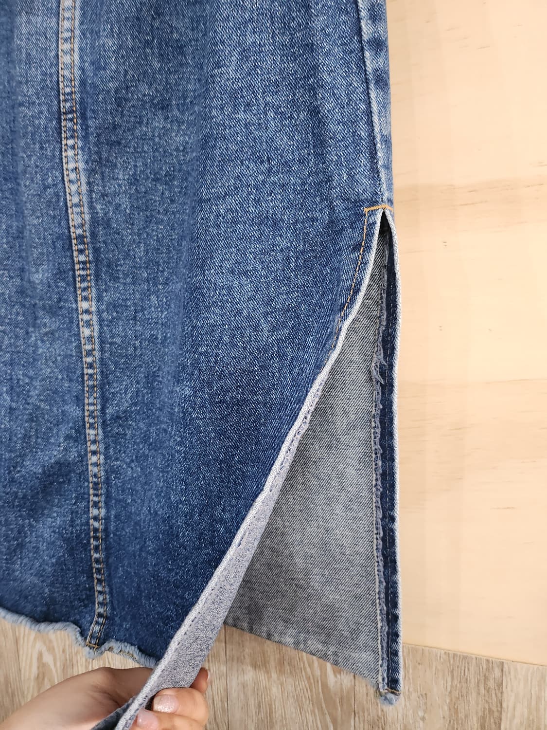 1141) 트임 중청 스커트 상품이미지3