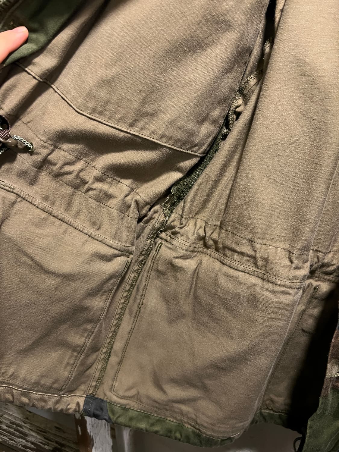 [M]00's 프랑스군 우드랜드 패턴 배틀필드 스목 자켓 상품이미지7