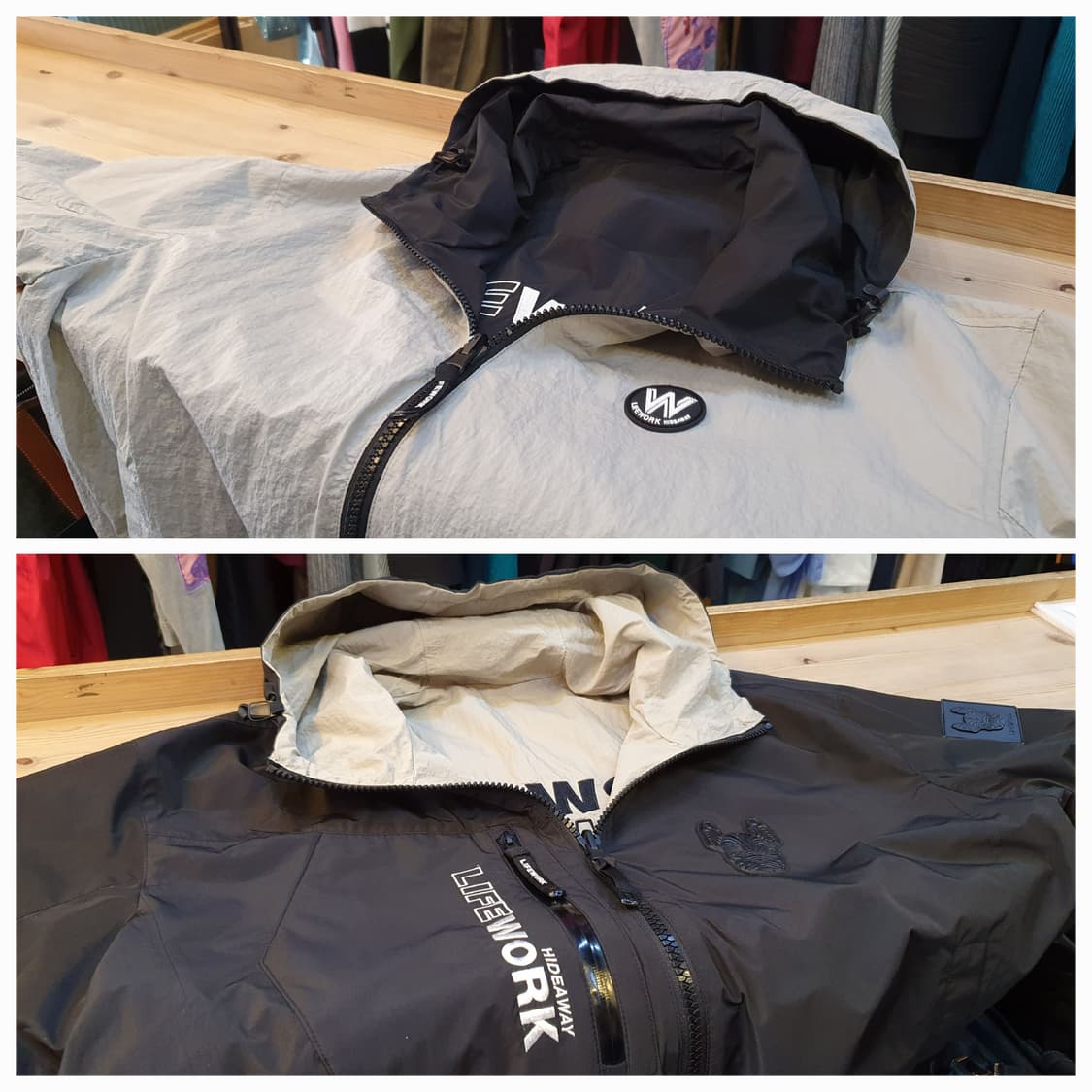 95/100.라이프워크 양면 점퍼 상품이미지5