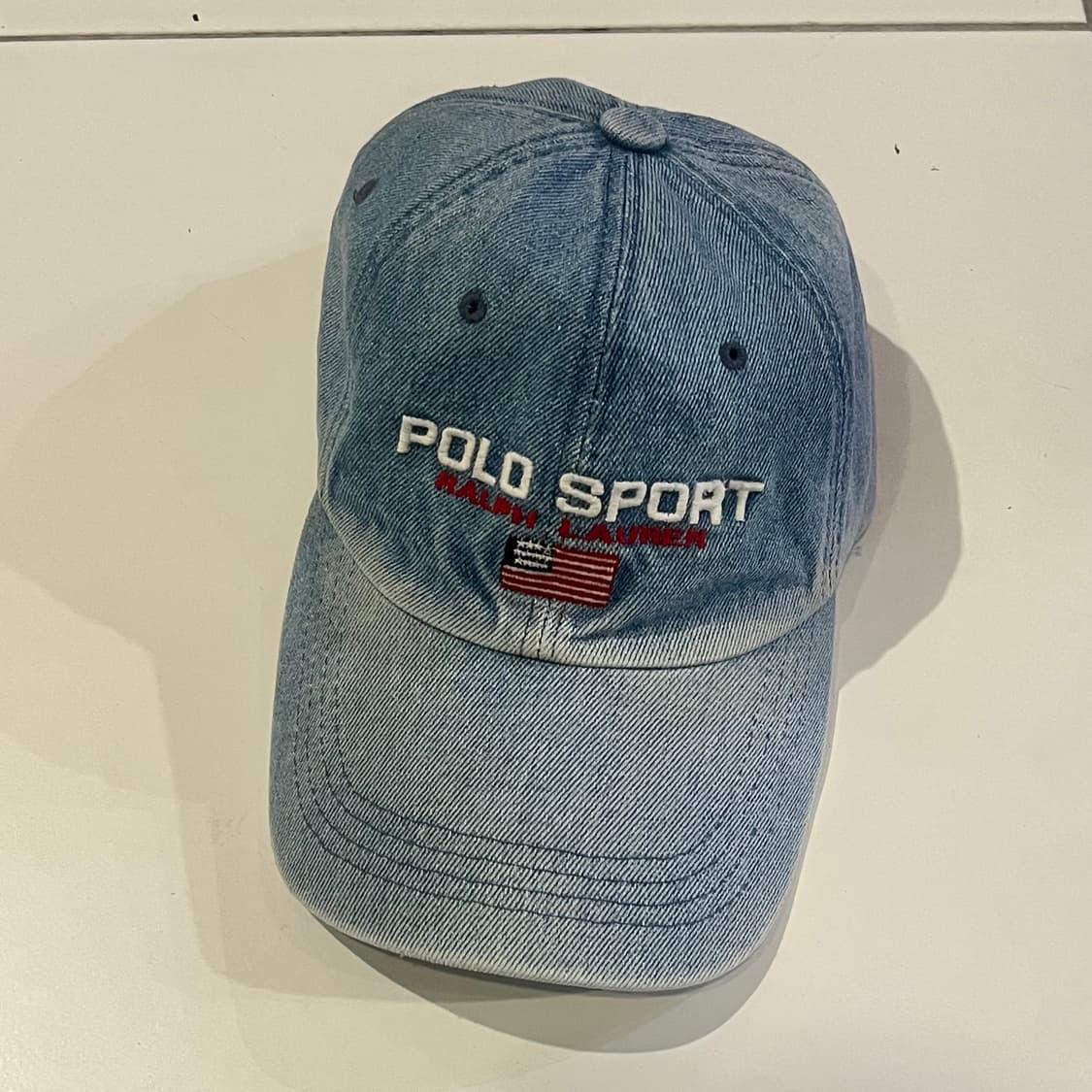 폴로스포츠 빈티지 데님 볼캡  상품이미지1
