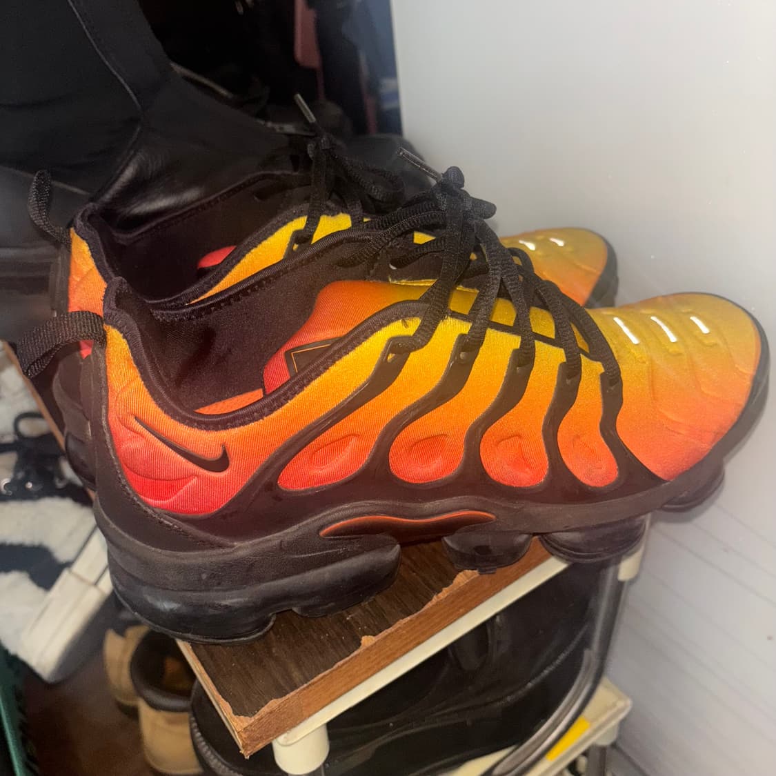 [NIKE] 베이퍼맥스 플러스 오렌지크림슨 275 상품이미지5