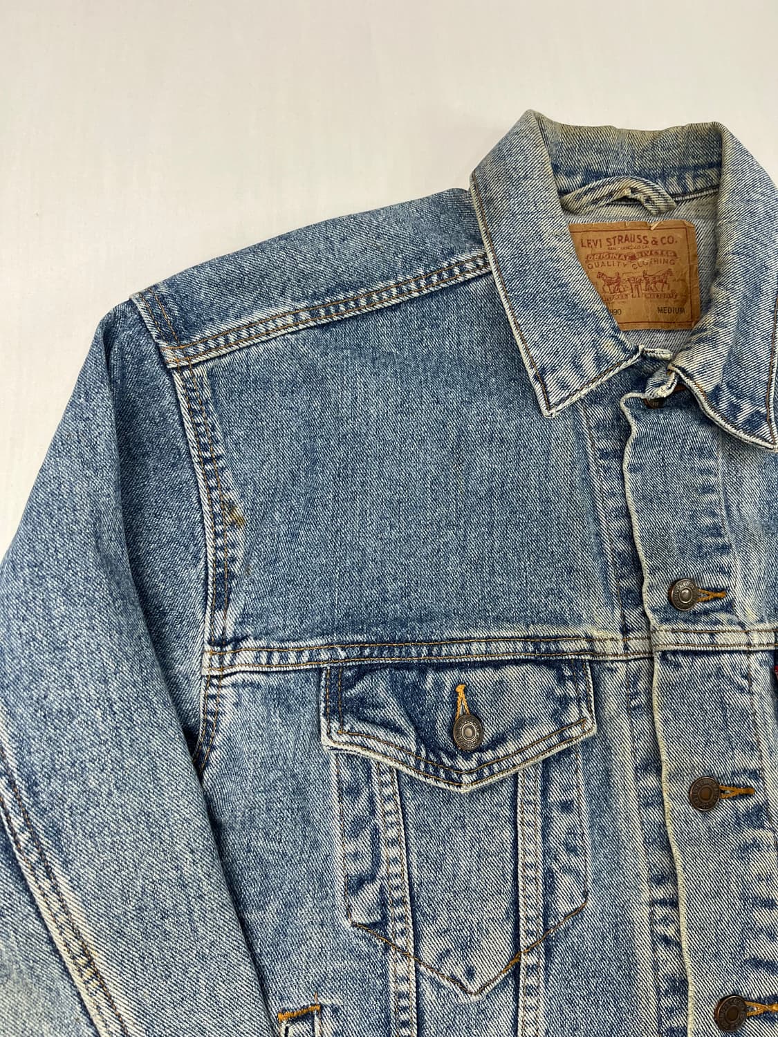 90s 리바이스 70507 데님 자켓 상품이미지3