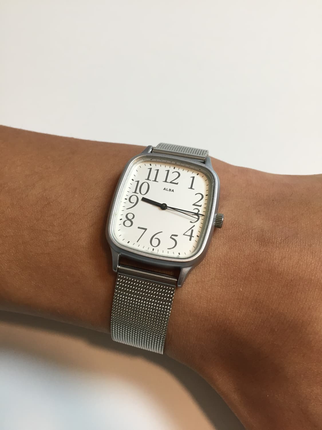 90s seiko alba square arabic index ver.2 상품이미지4