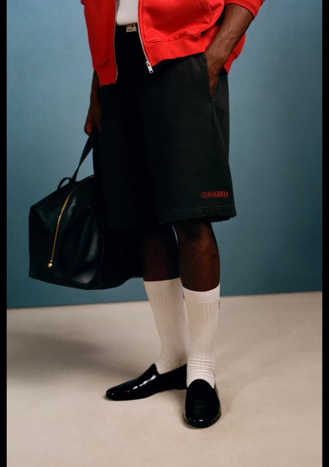 자라 윌리차바리아 자수 조거 버뮤다 팬츠 xl 상품이미지3