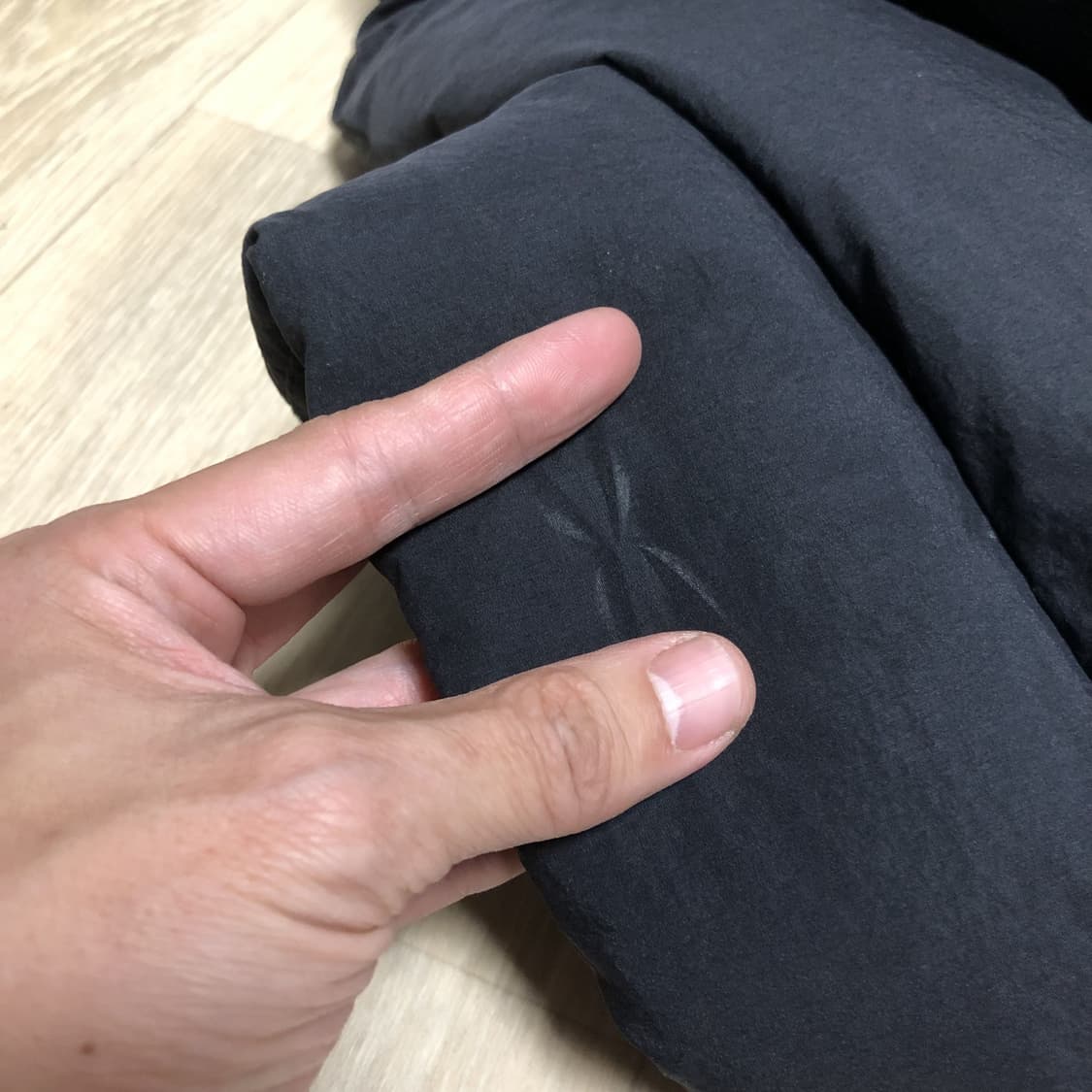 (L) 유니폼브릿지 UNIFORM BRIDGE 덕다운 푸퍼 패딩 블랙 상품이미지9