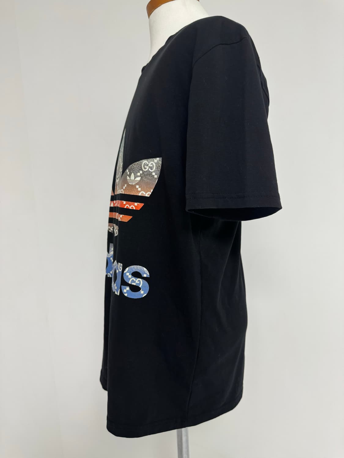 아디다스 삼선 로고 반팔티 XL 상품이미지3