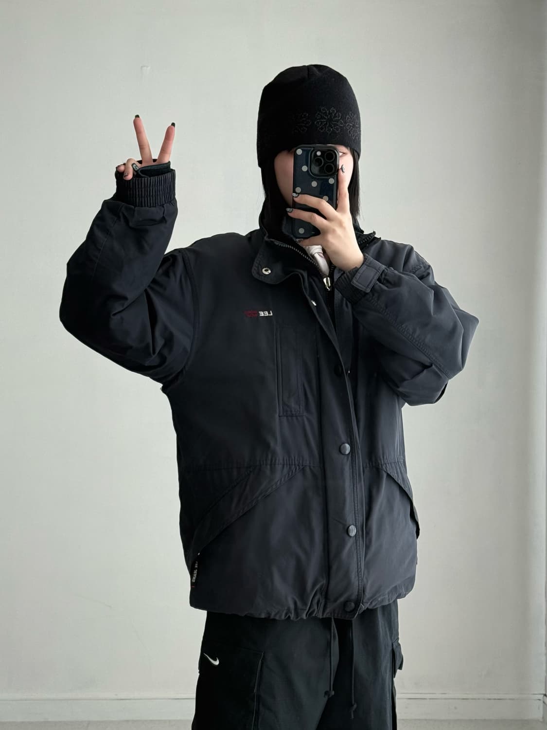 Lee 스포츠 웨어 네이비 자켓 상품이미지2