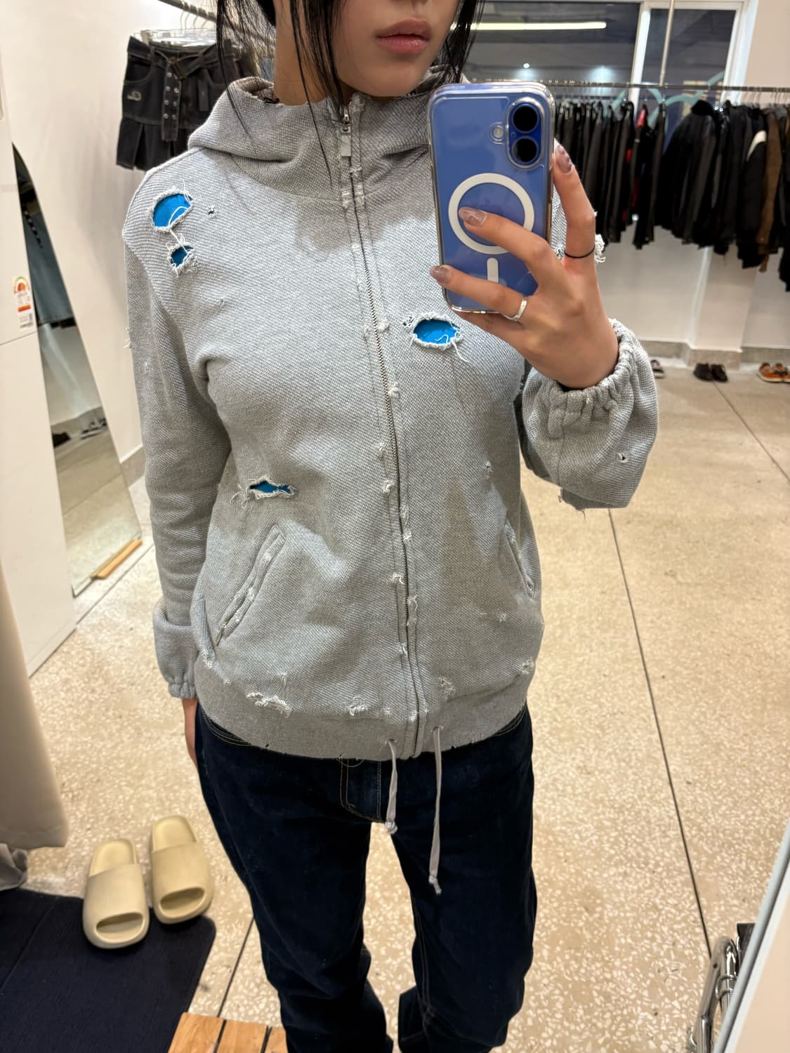 National Standard damage hood zip up 상품이미지2