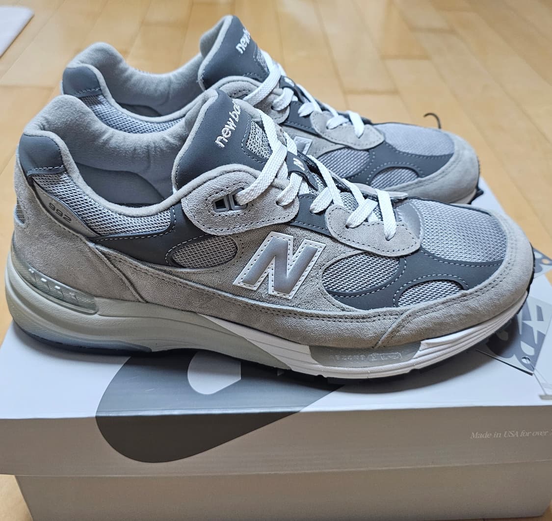 (275)뉴발란스 992 그레이 상품이미지3
