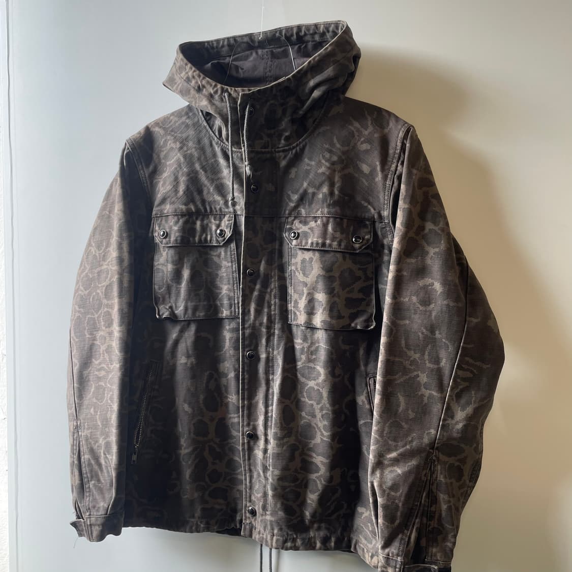 와코마리아 레오파드 야상자켓 상품이미지3