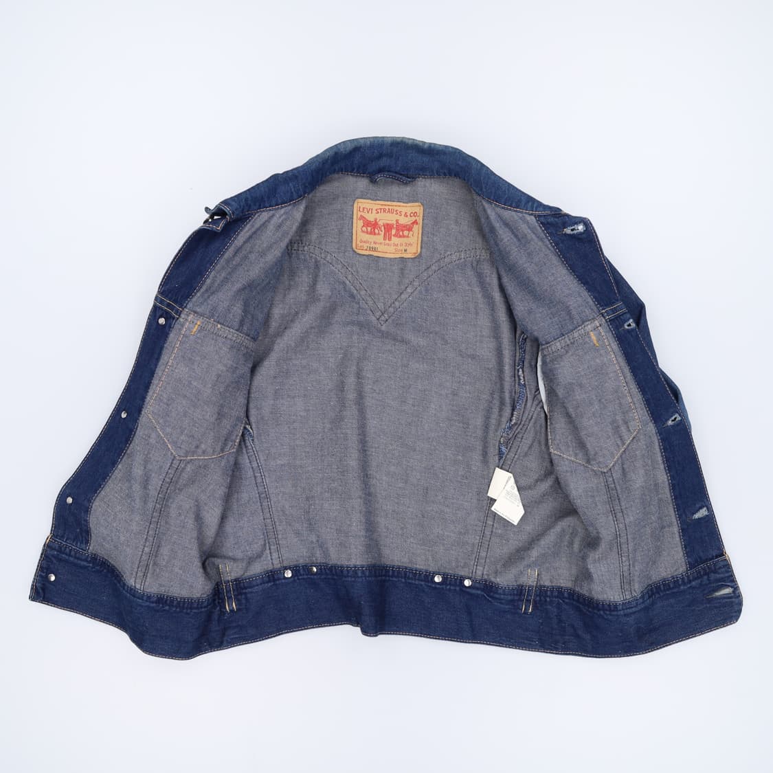 M 리바이스 70901 타입원 아이코닉 트러커 데님자켓 4109 상품이미지3