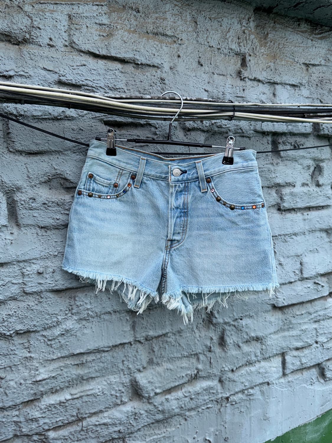 Levis 리바이스501 찡 포인트 숏팬츠(28) 상품이미지1