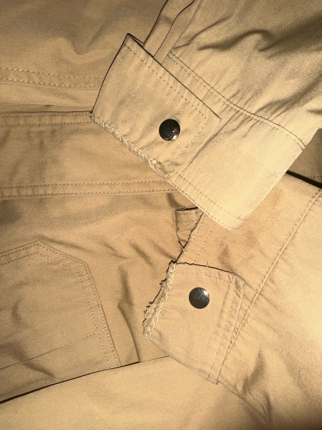 노스페이스 야상 점퍼 떡볶이 베이지 상품이미지5